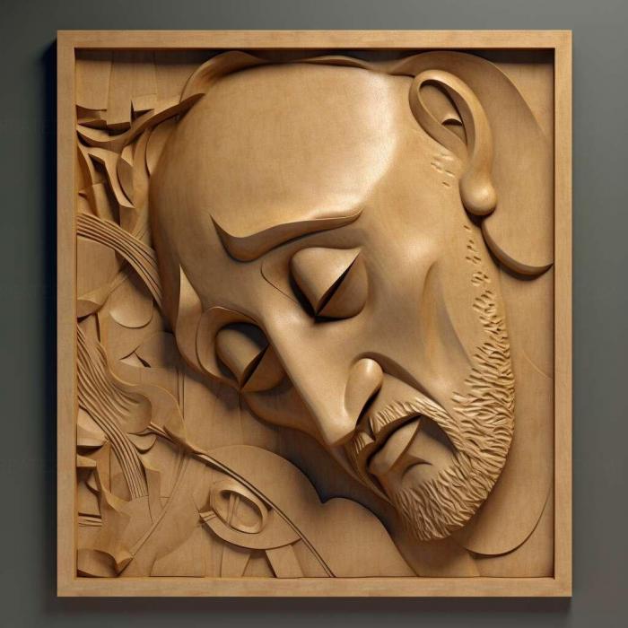 نموذج ثلاثي الأبعاد لآلة CNC 3D Art 